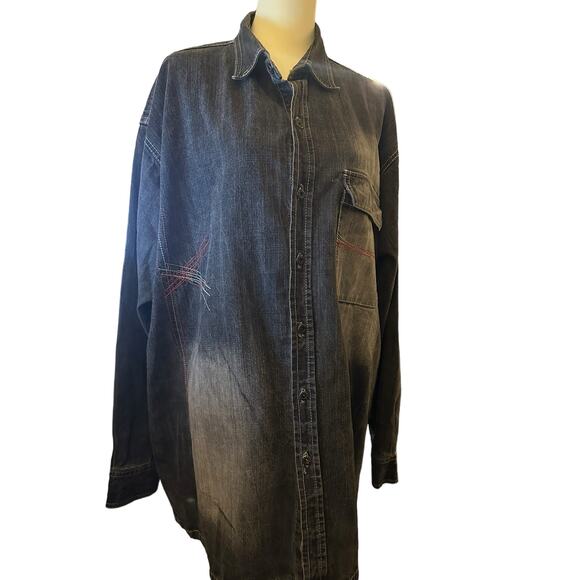 Blue Label Jean Company Denim Jacket, Size 2XL - Picture 2 of 11